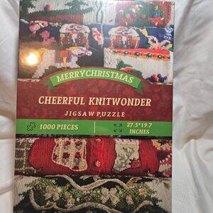 1000 Piece Jigsaw puzzle - Cheerful Knitwonder